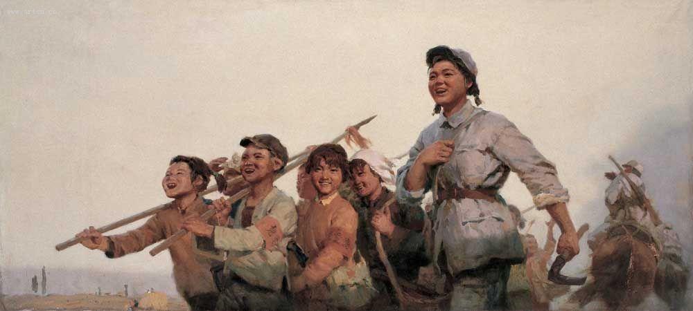 中国解放区文学在国外