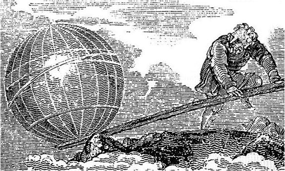 “给我一个支点,我就可以举起地球。”