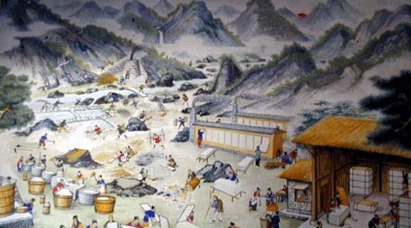 《墨谱》是第一次记载墨的生产