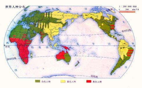 世界人口肤色_世界人口分布 不同肤色的人们(2)