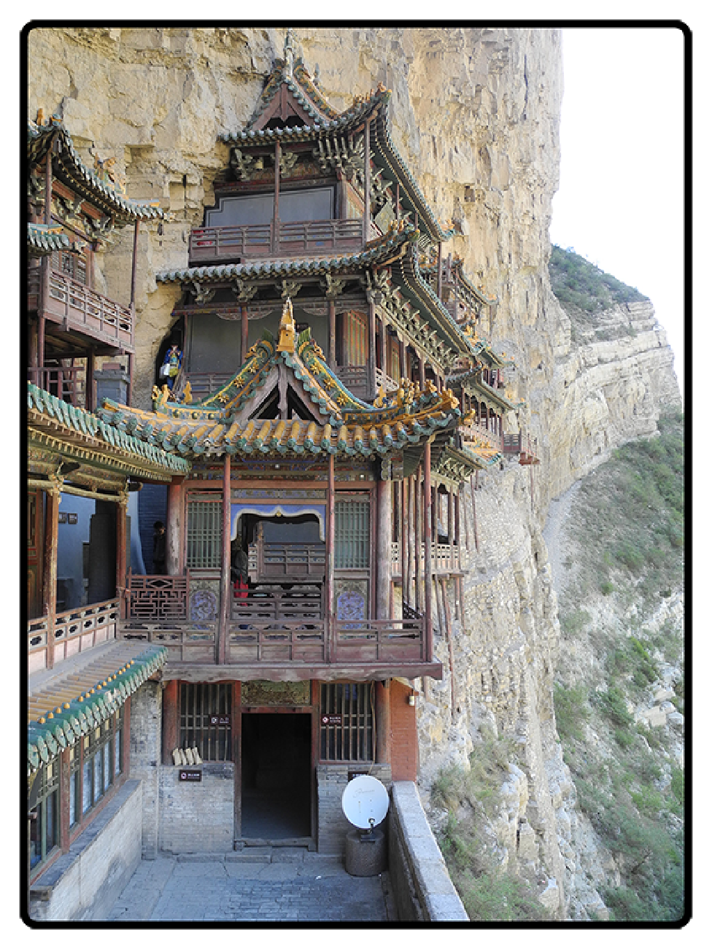 山西浑源悬空寺