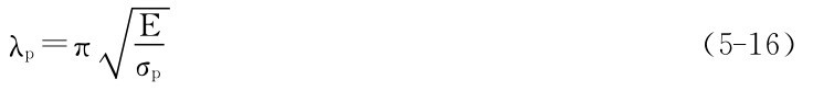 λp＝π pσ E■ （5－16）