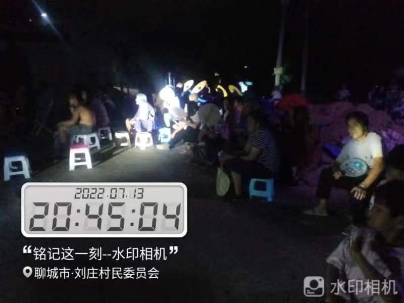 【度假区】度假区农村公益电影放映走进朱老庄镇刘庄村