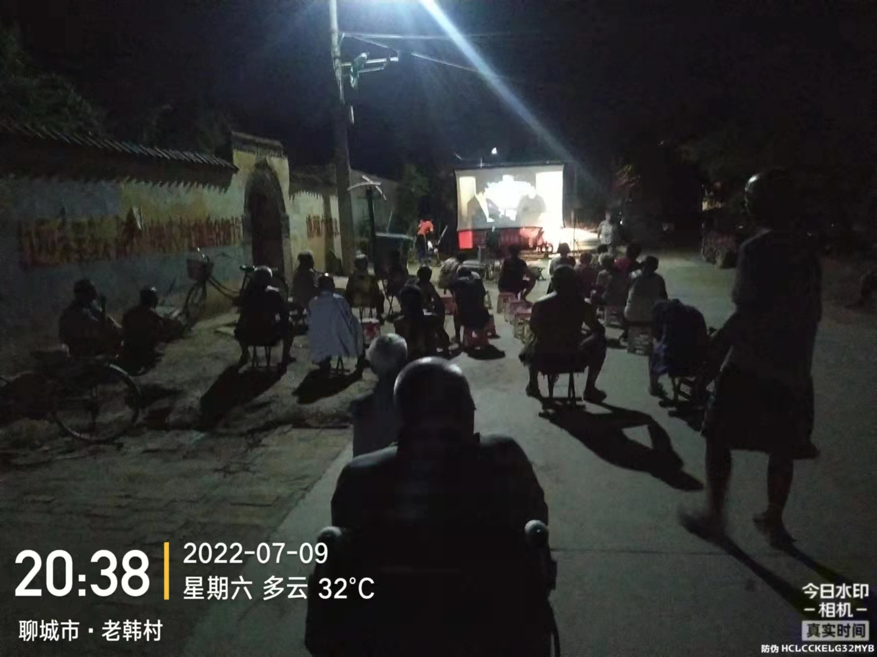 【度假区】度假区农村公益电影放映走进李海务街道老韩村