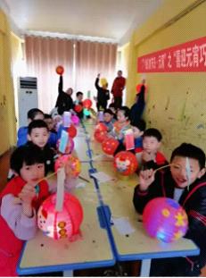 【莘县】魏庄镇“喜迎元宵 巧手做灯笼”主题活动