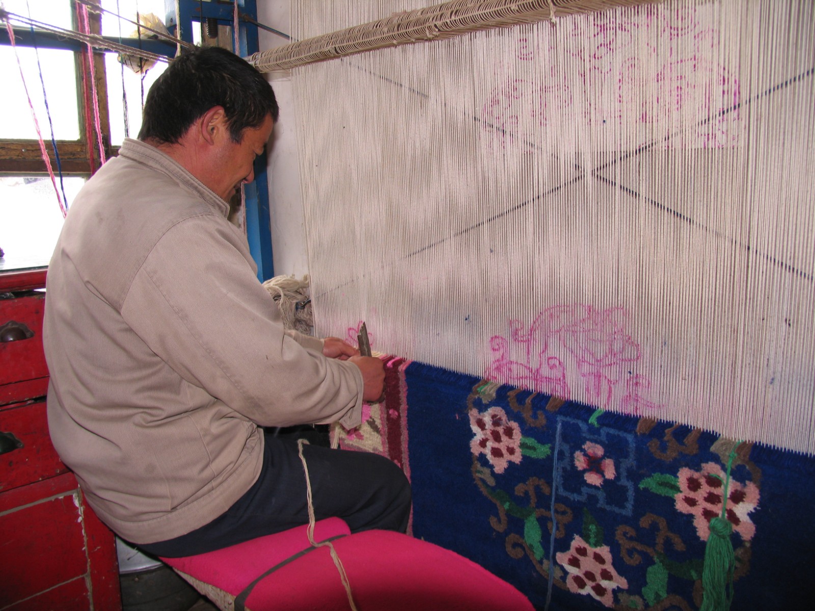 湟中-杨永良-加牙藏族织毯技艺-国家级传承人3