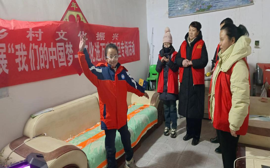 【莘县】妹冢镇开展“我们的中国梦文化进万家”元旦专场活动
