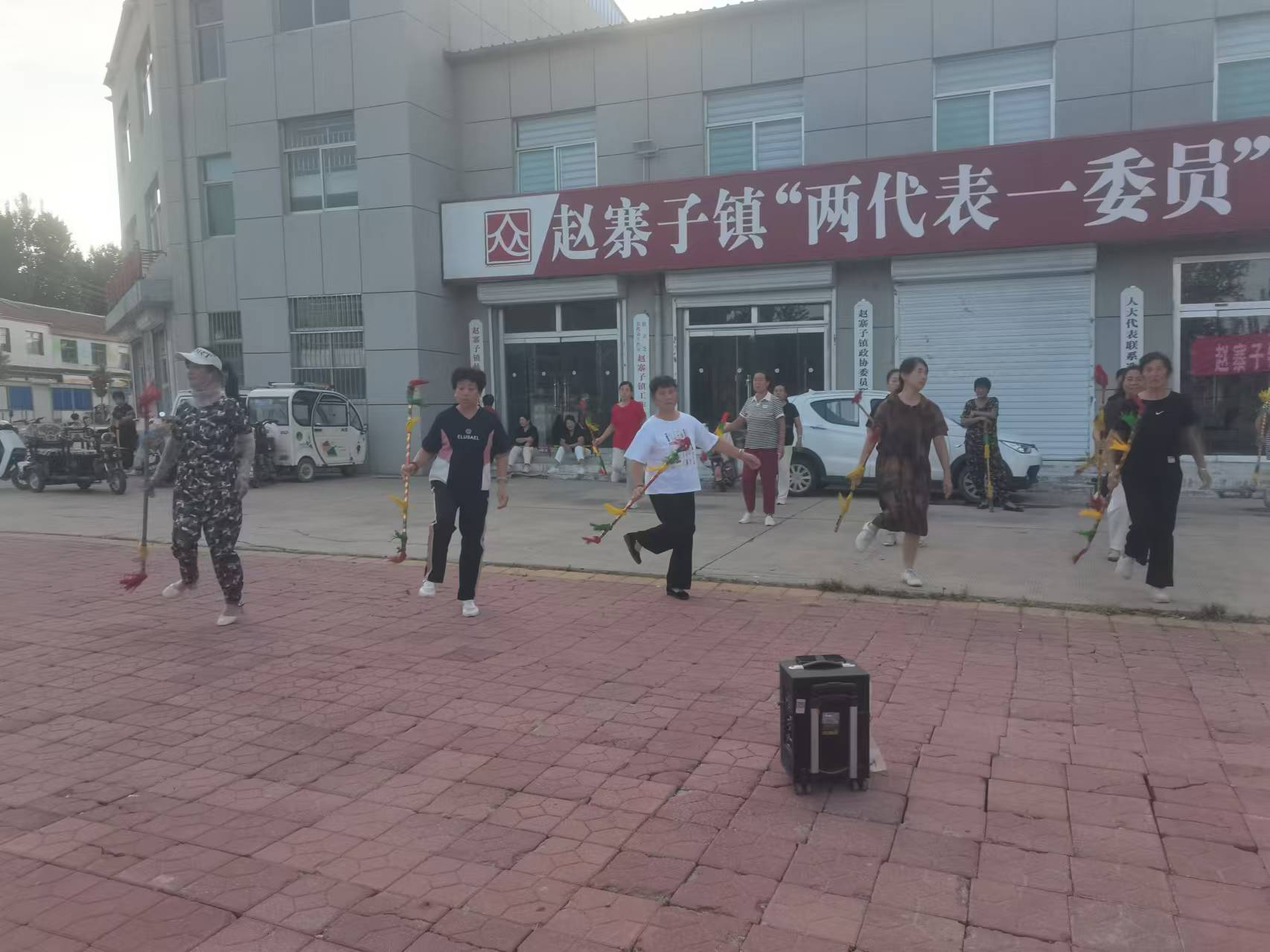 高唐县赵寨子镇赵寨子村文化进万家一村一年一场戏
