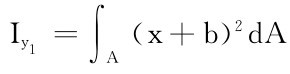 Iy1＝∫A（x＋b）2d A