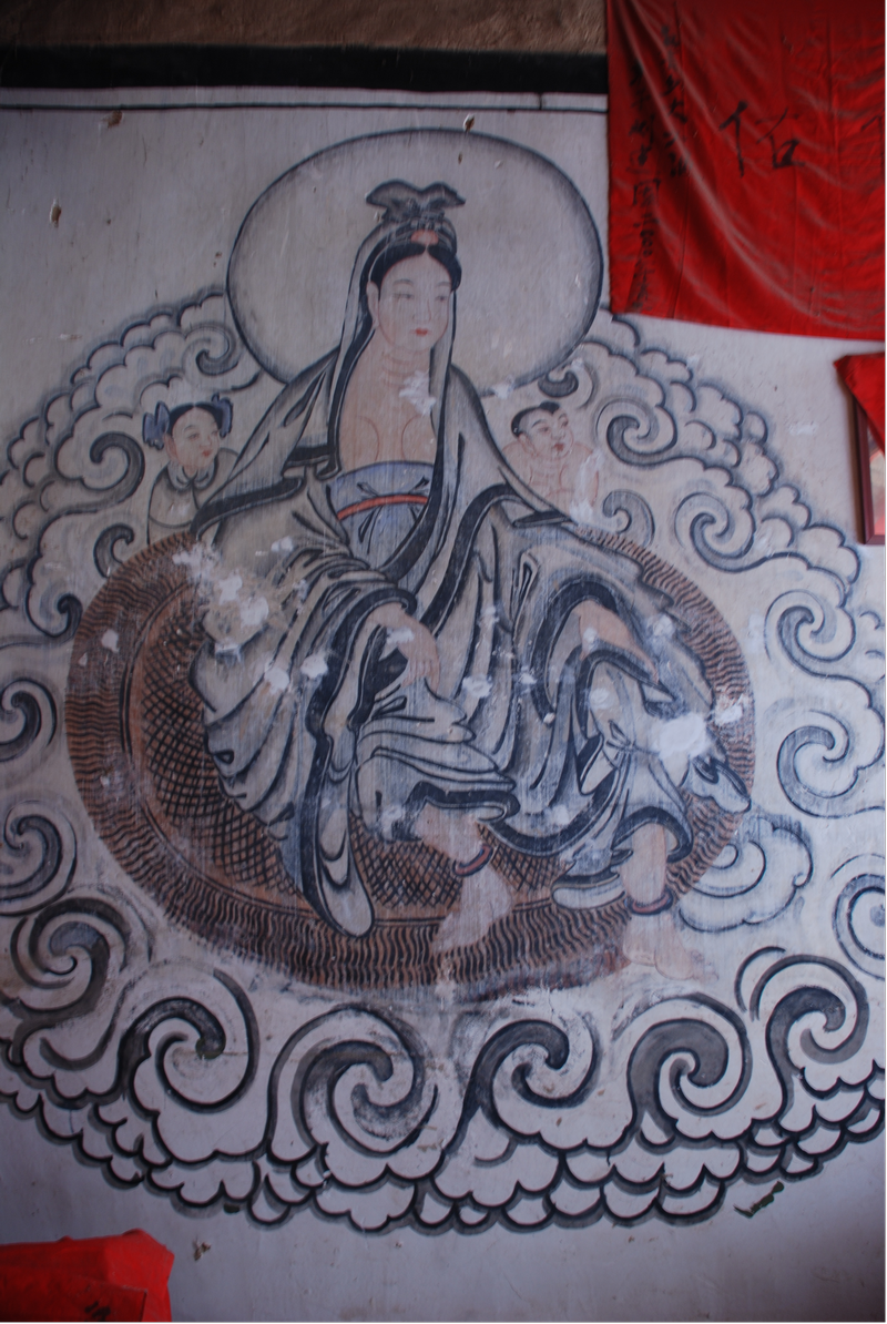 图片9天池寺殿内壁画一 图片9天池寺殿内壁画一