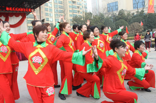 新春广场文艺演出