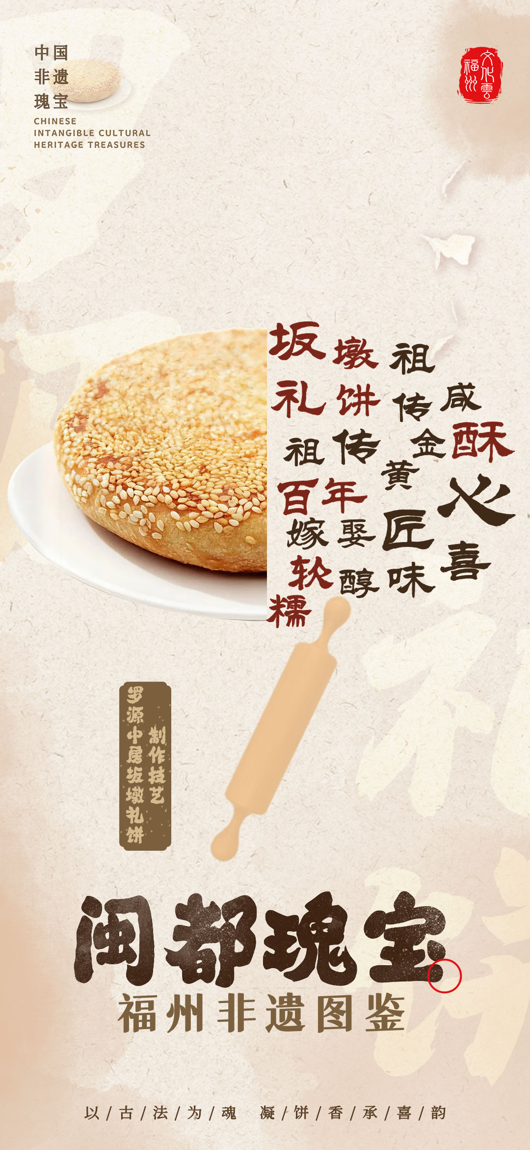 20260123【资讯】福州非遗图鉴  闽都瑰宝——罗源礼饼制作技艺2jpg