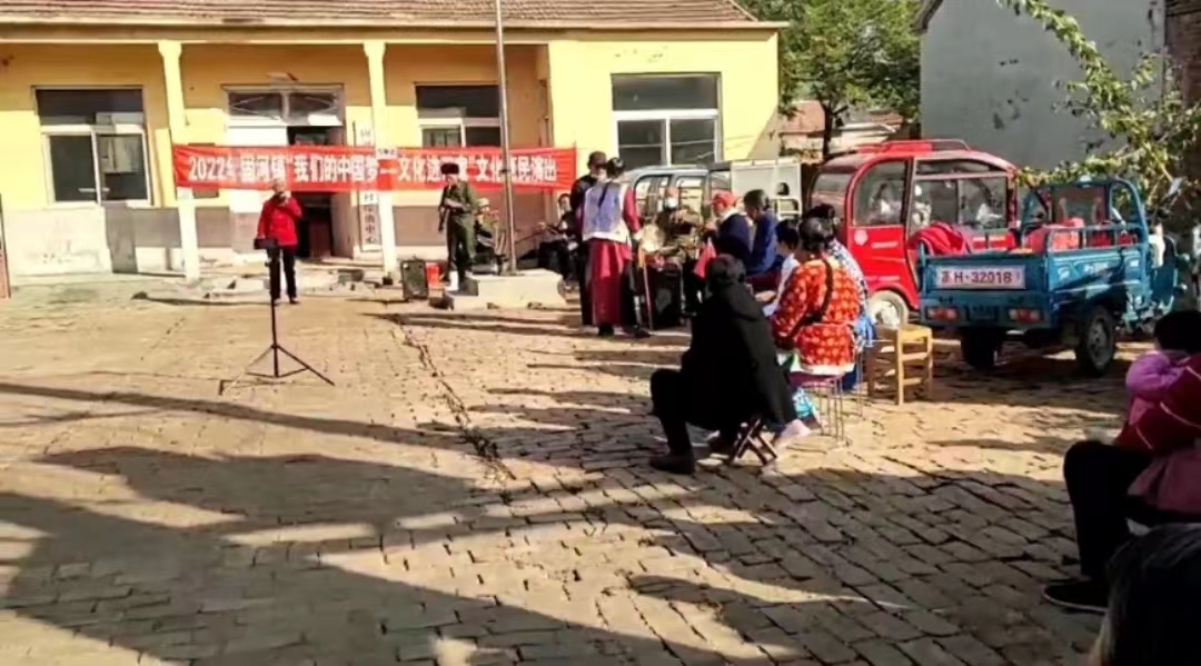 高唐县固河镇三甲王村开展“我们的中国梦，文化进万家”活动