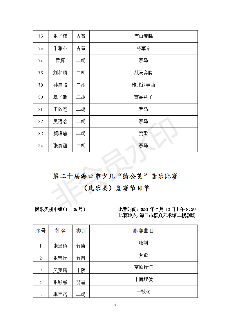 民乐类复赛节目单_05
