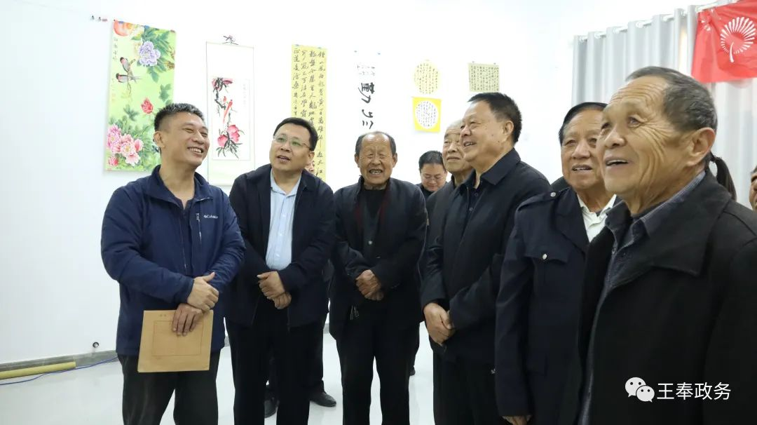 【莘县】王奉镇开展“老干部运动有礼”庆重阳主题书画展