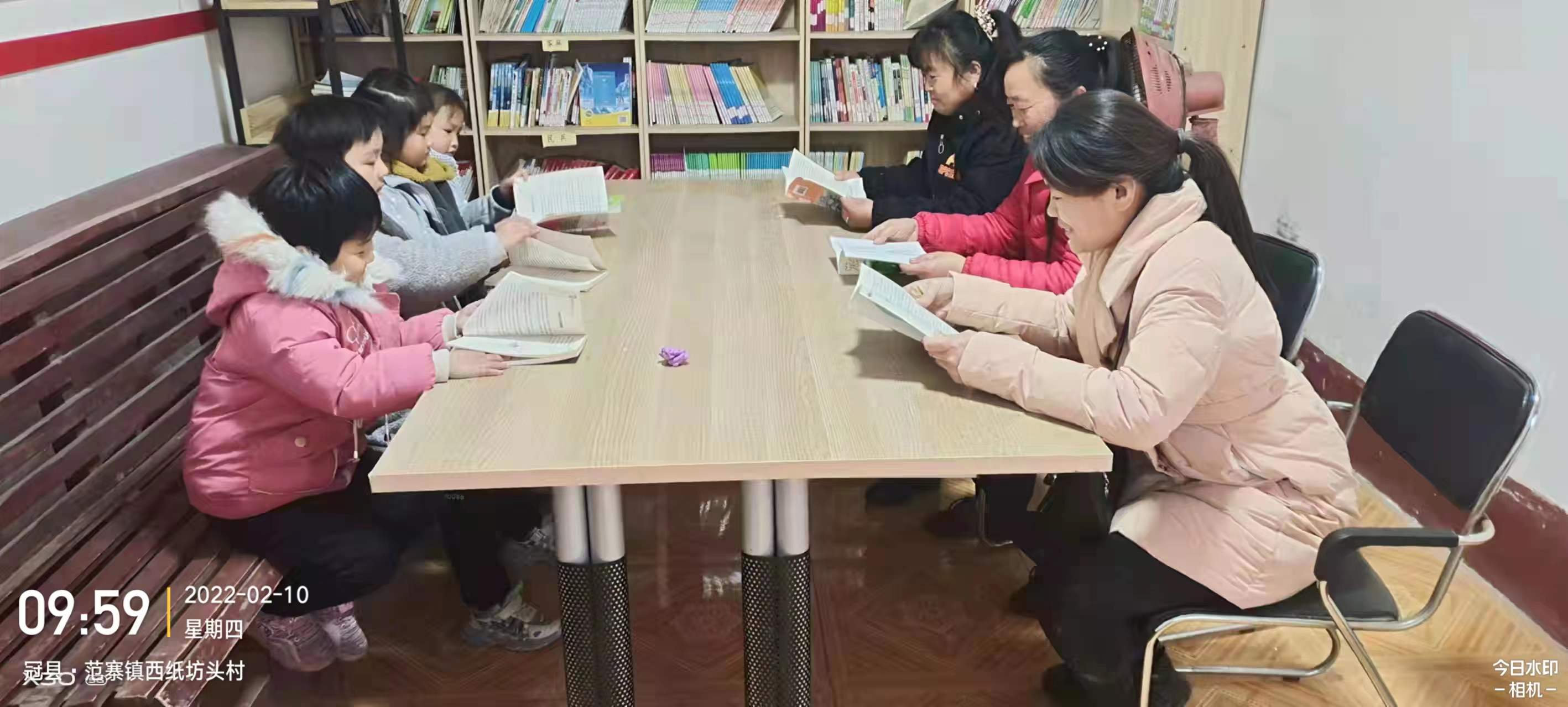 【冠县】“我的中国梦 文化进万家”范寨镇开展全民阅读主题活动