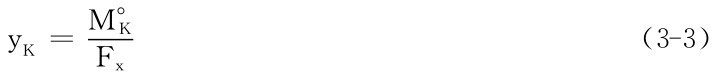 y K＝M°K（3－3） Fx