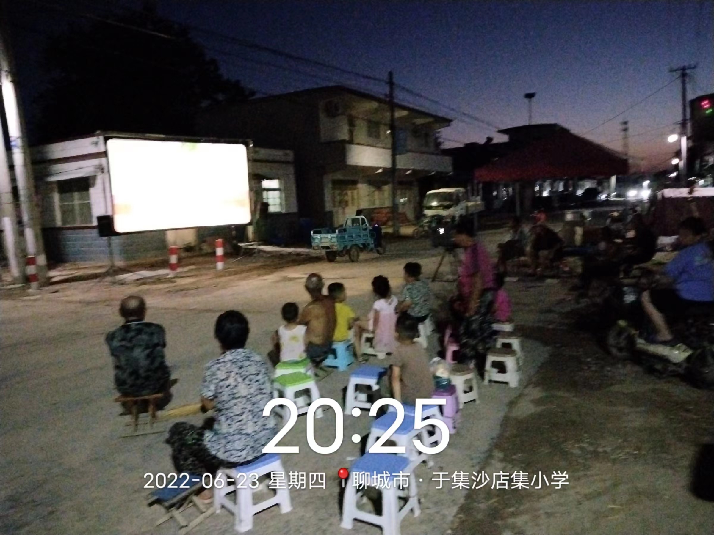 【度假区】度假区农村公益电影放映走进于集镇沙店集村
