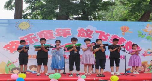 【莘县】大王寨镇“欢乐童年  放飞梦想”文艺活动