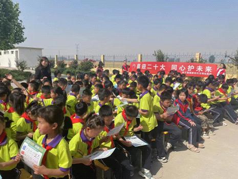 【莘县】柿子园镇喜迎二十大   同心护未来