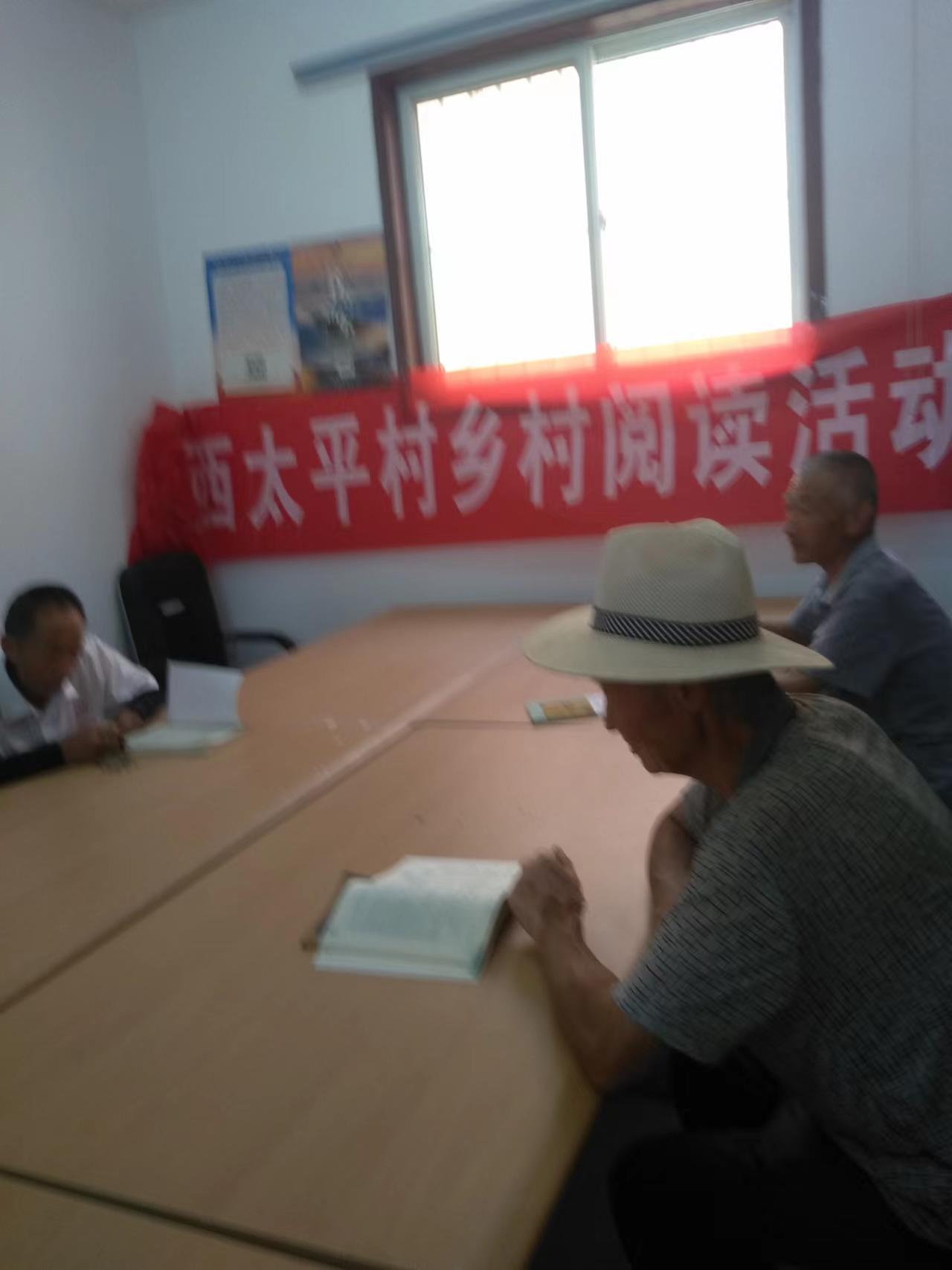 （度假区）度假区于集镇西太平村文化阅读