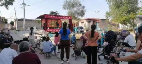 【莘县】文化志愿者下乡巡演