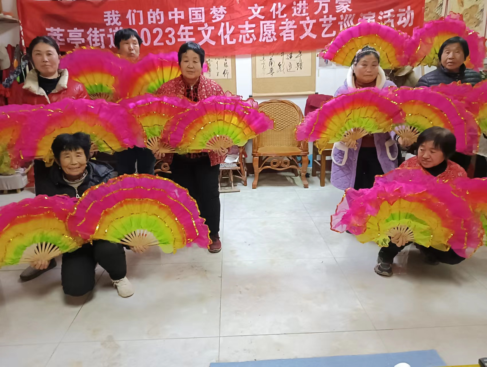 【莘县】莘亭街道我们的中国梦文化进万家2023年文化志愿者文艺巡演活动