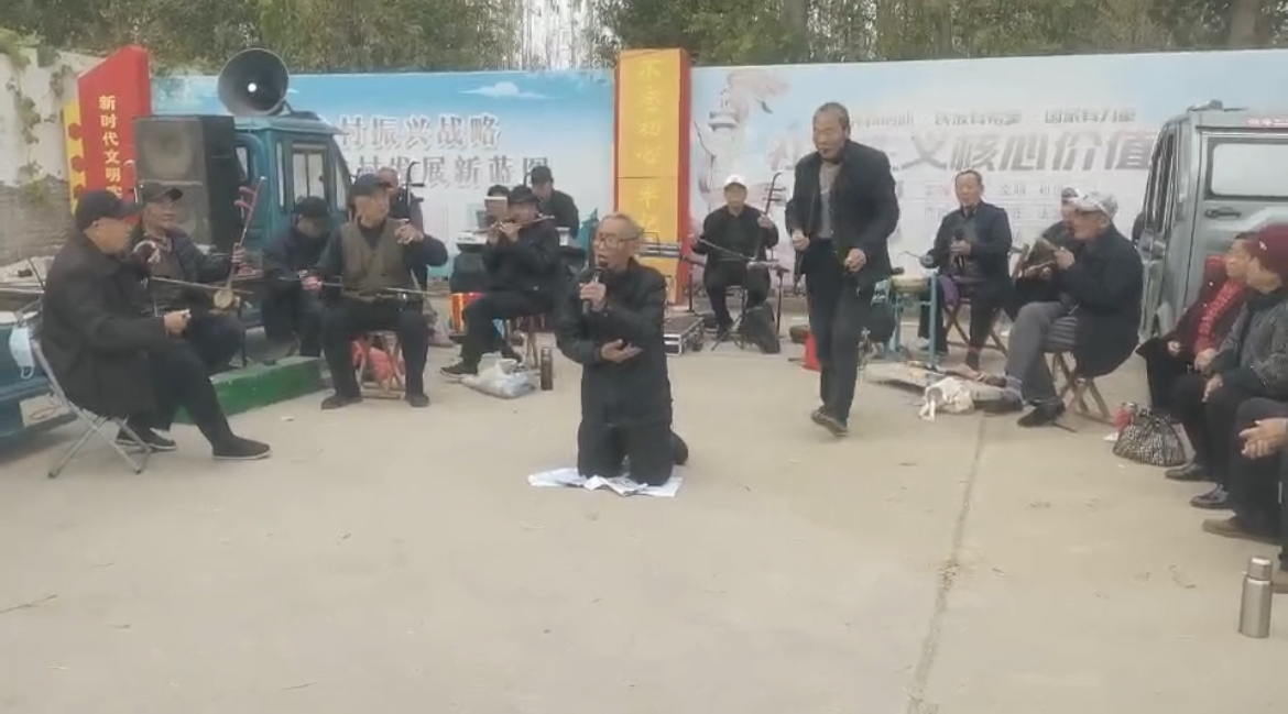 赵寨子村文化进万家一村一年一场戏