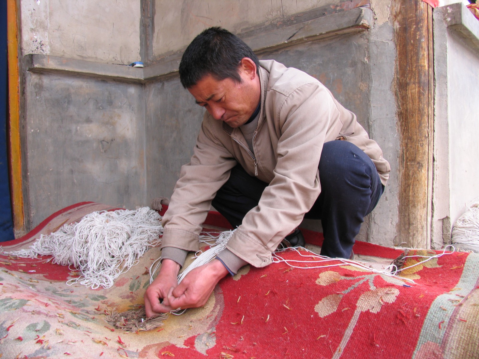 湟中-杨永良-加牙藏族织毯技艺-国家级传承人4