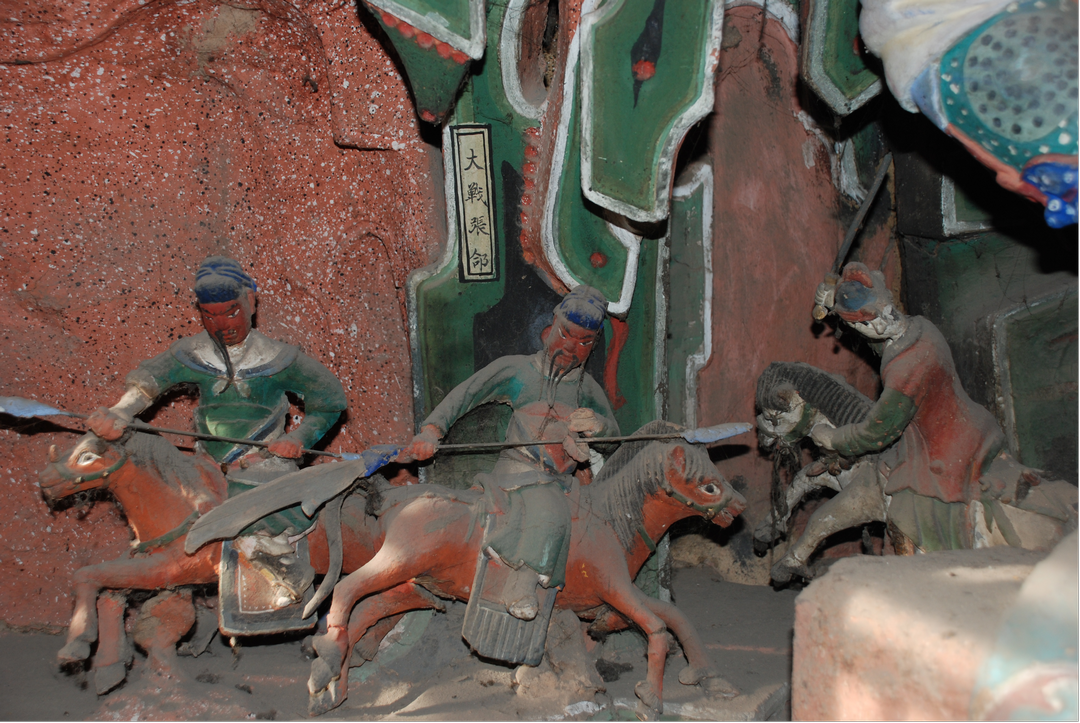 图片6古城关帝庙殿内悬雕一 图片6古城关帝庙殿内悬雕一