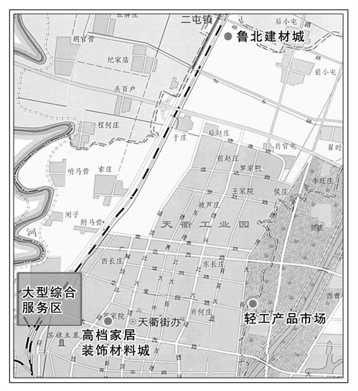 图28 德城区北部市场发展规划图 (83)