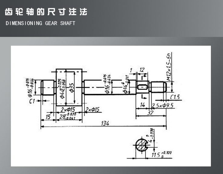 轴套类零件的一般尺寸或阶梯孔等都按加工顺序标注尺寸.