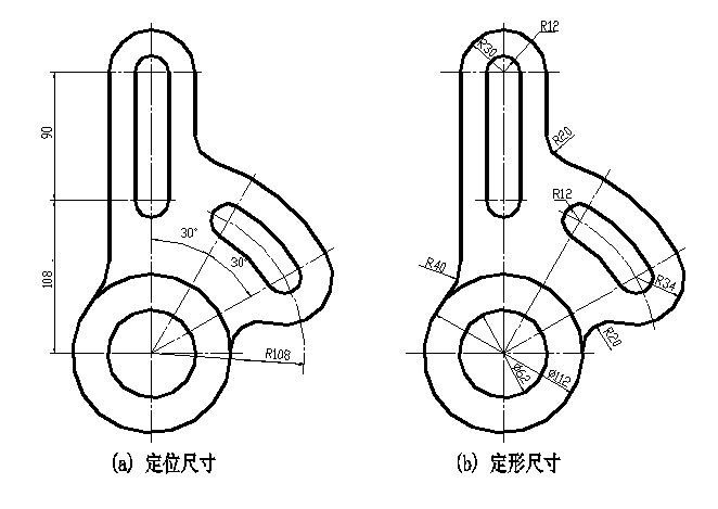 图1.2.8 挂轮架尺寸分析