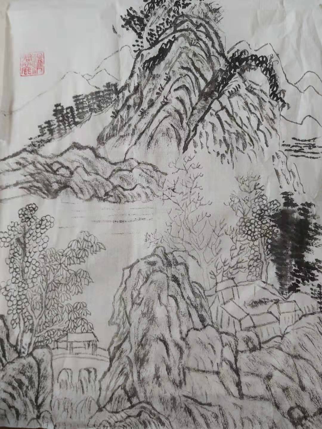 道德街 温君丽 《山水小品》