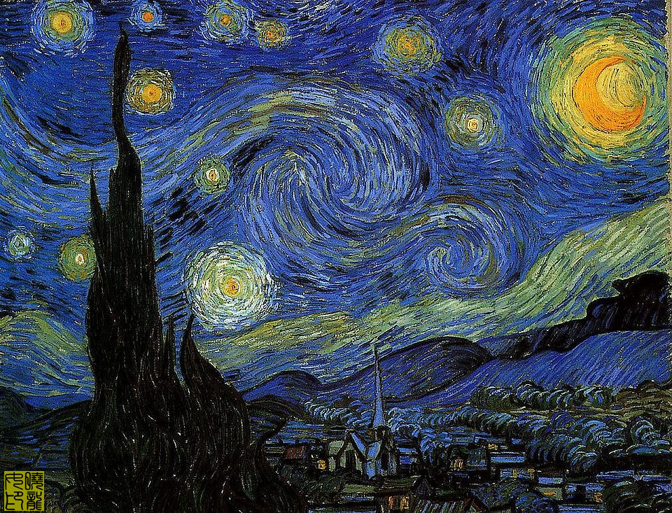 梵高星月夜