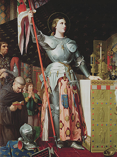 1,《圣女贞德在雷姆斯教堂里的查理七世加冕典礼》