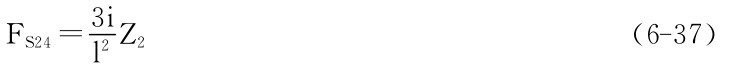 FS24＝3i l 2Z2（6－37）