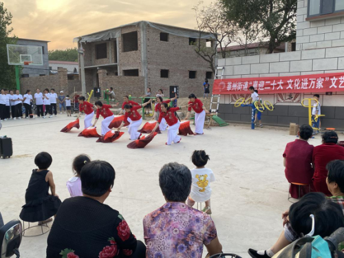 【莘县】莘州街道喜迎二十大 文化进万家