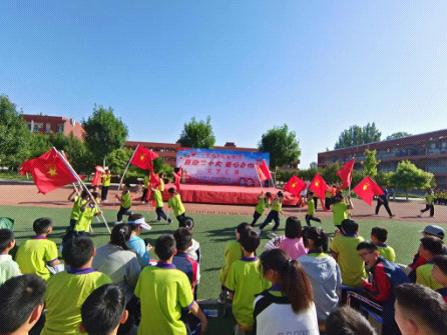 【莘县】观城镇喜迎二十大，童心向党