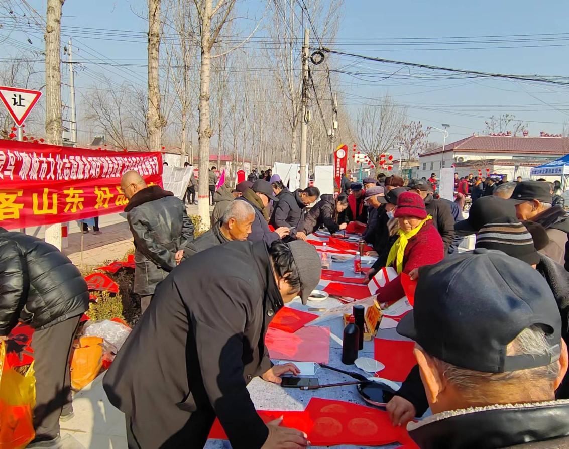 【莘县】2024年“百灵鸟”聊城市文化志愿服务项目“迎春送福”活动莘县徐庄镇专场