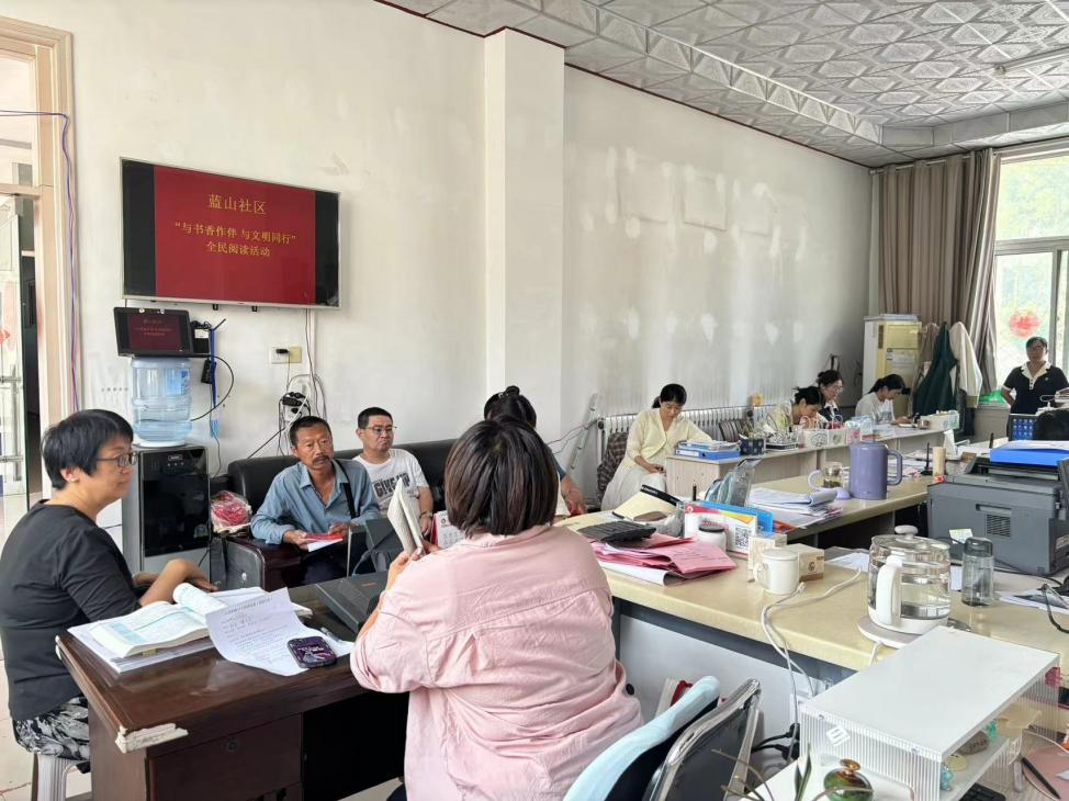 高唐县鱼邱湖街道“与书香作伴 与文明同行” 全民阅读活动