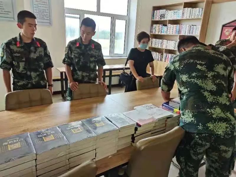 情系军营,你看书我买单---望奎县图书馆“结对子、种文化”图书漂流活动3