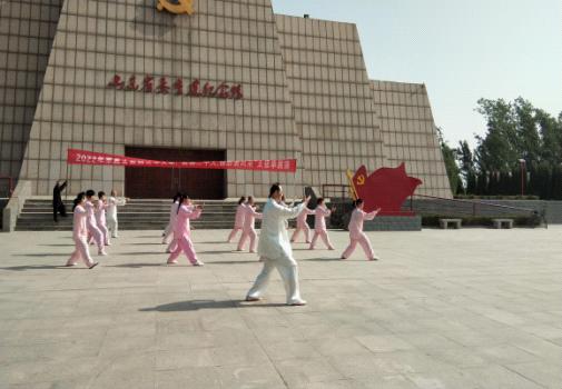 【莘县】古云镇“喜迎二十大 银龄展风采”太极拳展演