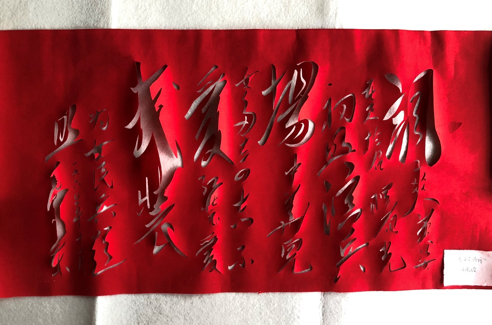 槐荫区文化馆 朱晓玲 《毛泽东诗词》2