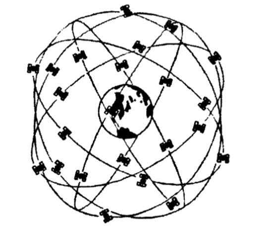 人造卫星图片简笔画