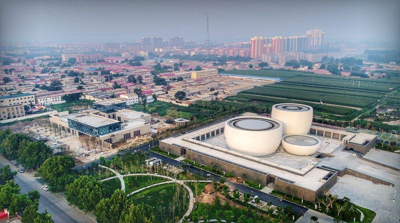 邢窑博物馆鸟瞰图