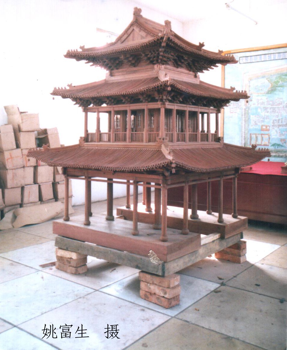 宝华阁木雕模型