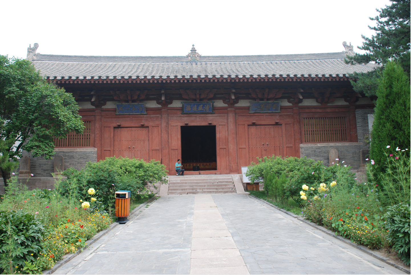 图片8佛光寺文殊殿正面全景 图片8佛光寺文殊殿正面全景