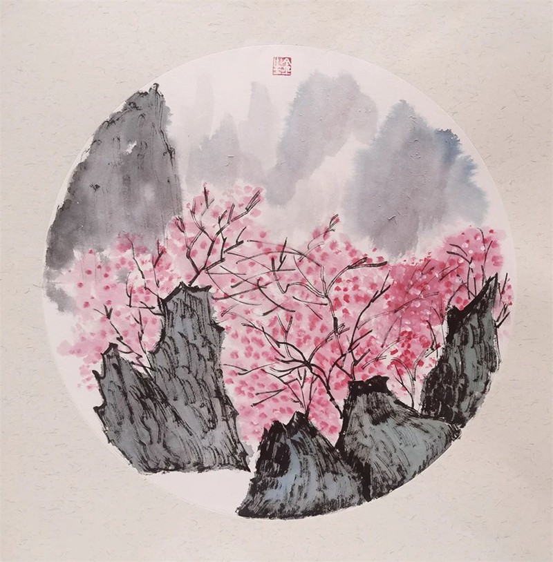 03 《红花叶色诗中画》