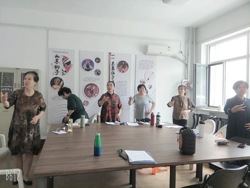 2021年聊城市东昌府区文化馆“东昌文化大讲堂”群众文化系列培训班——豫剧培训班